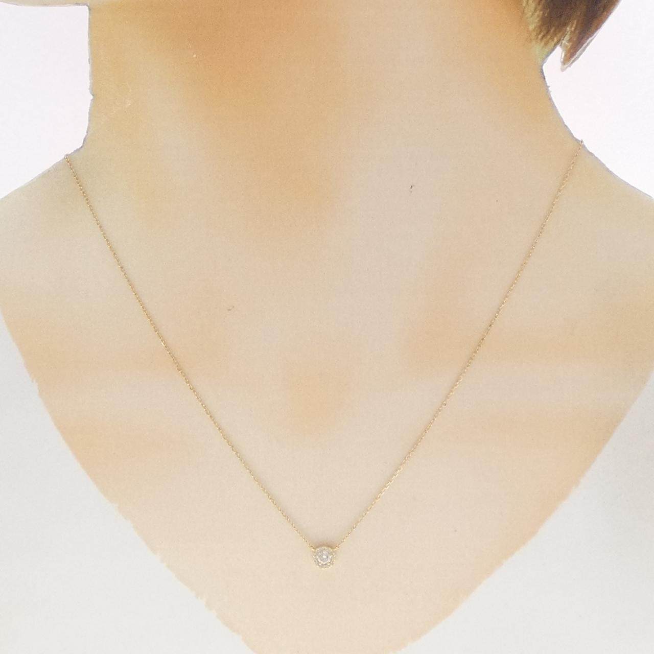 ココシュニック Au750 ダイヤモンドネックレス