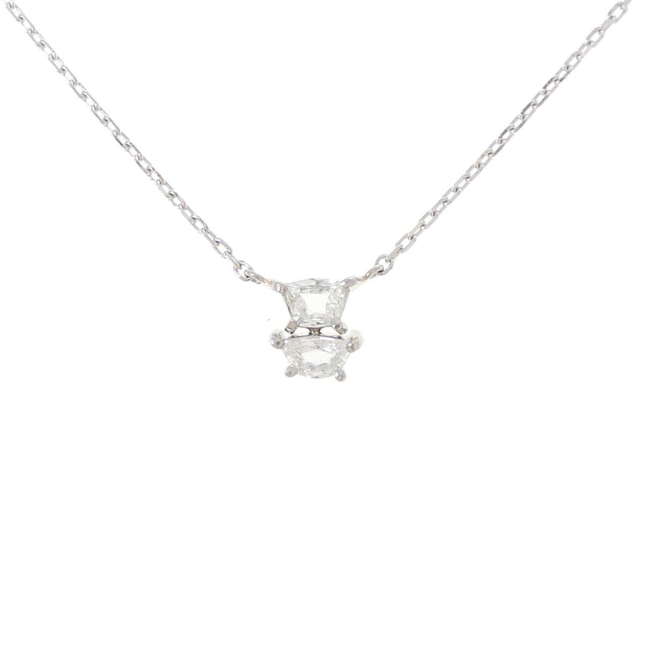 プラチナ850 ダイヤモンドネックレス