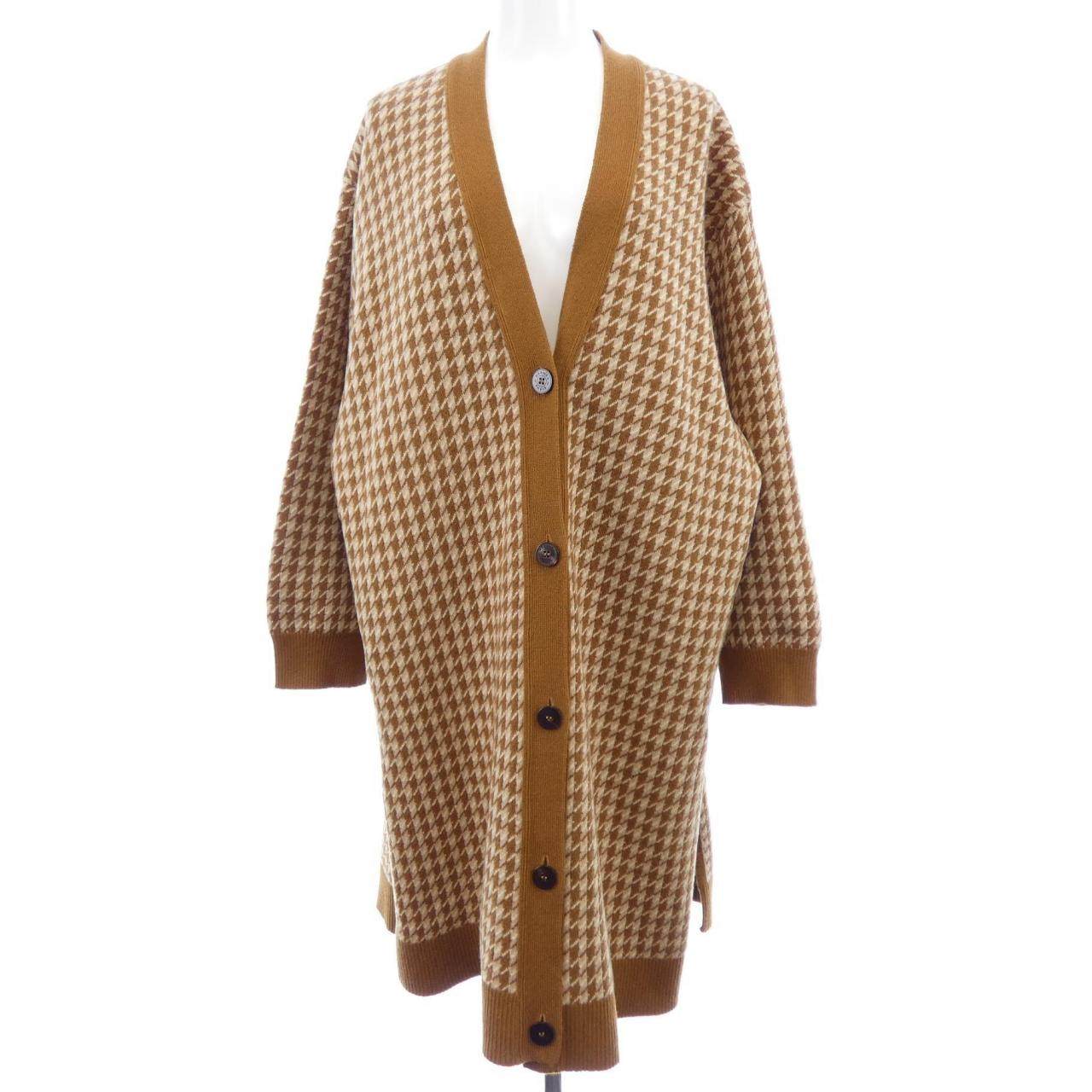 エルメス カシミヤロングカーディガン