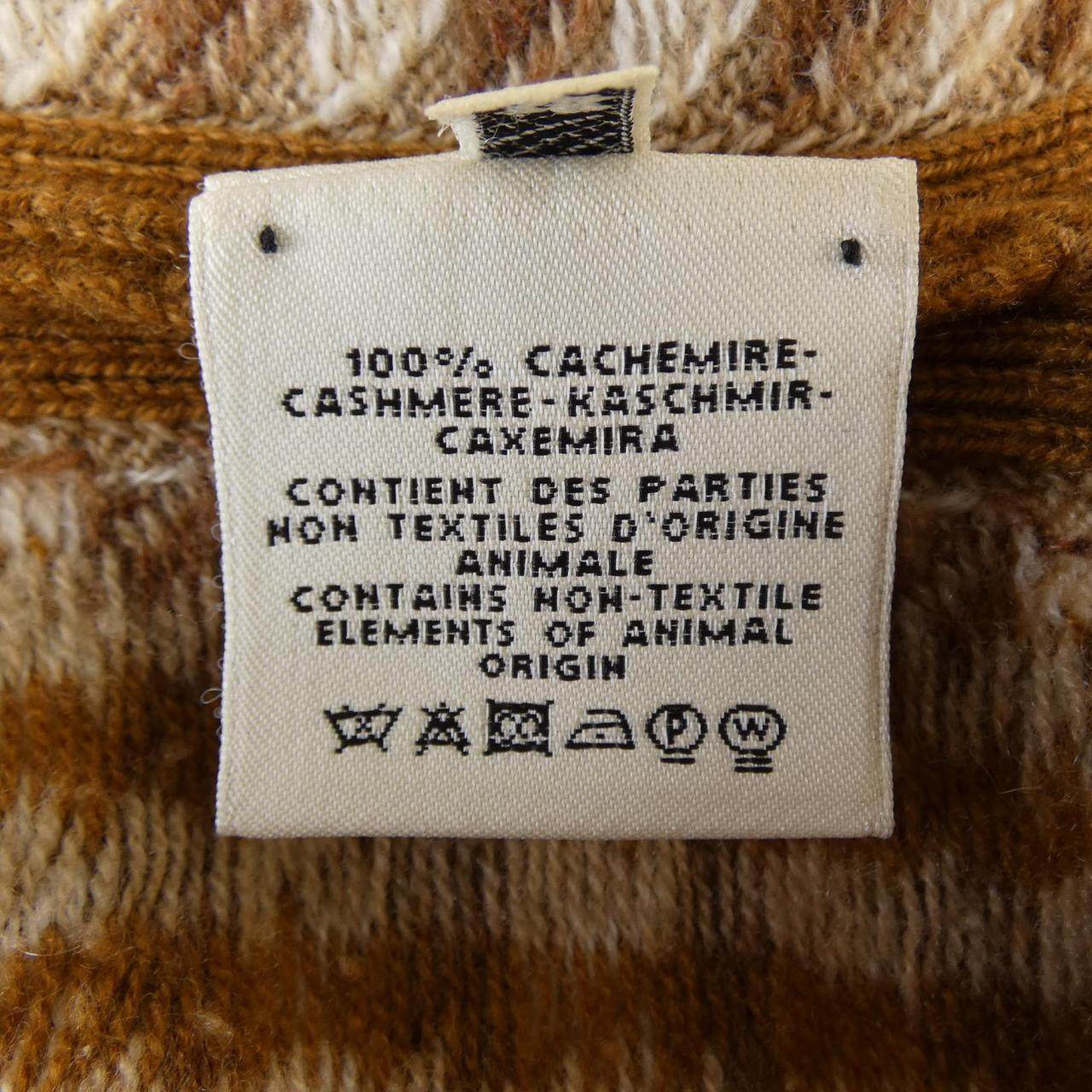 エルメス カシミヤロングカーディガン