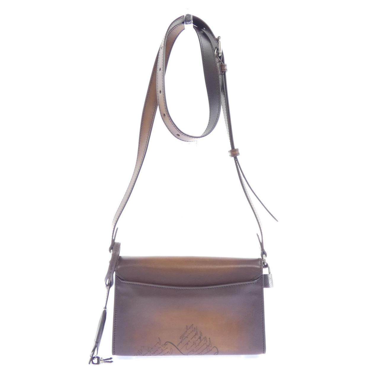 ベルルッティ Emiio Pochette On Strap レザーバッグ