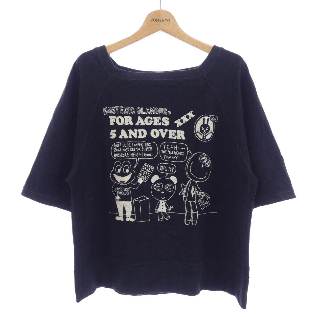 ヒステリックグラマー コットンTシャツ