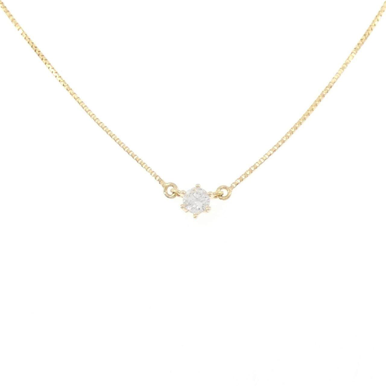 Au750 ダイヤモンドネックレス