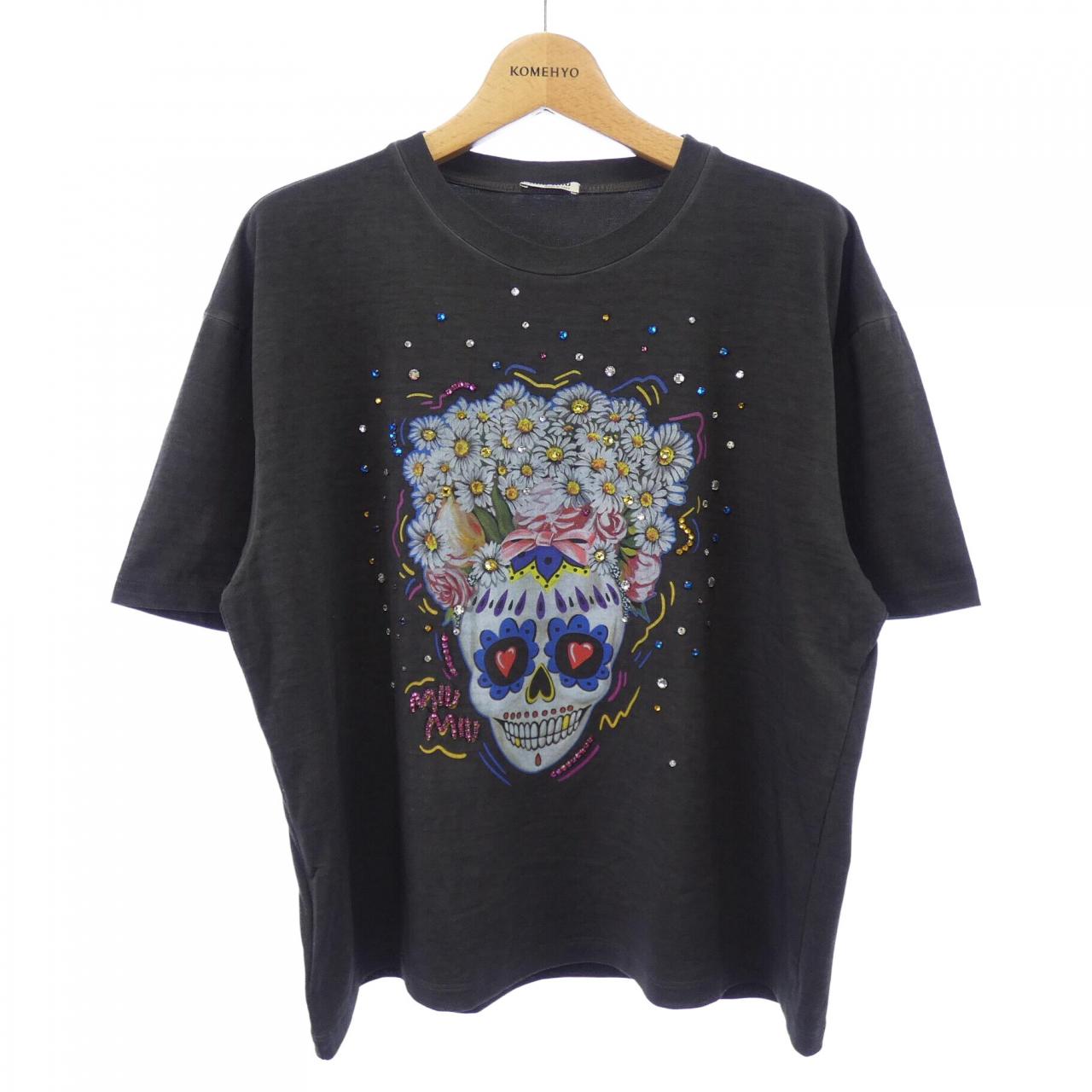 ミュウミュウ コットンTシャツ