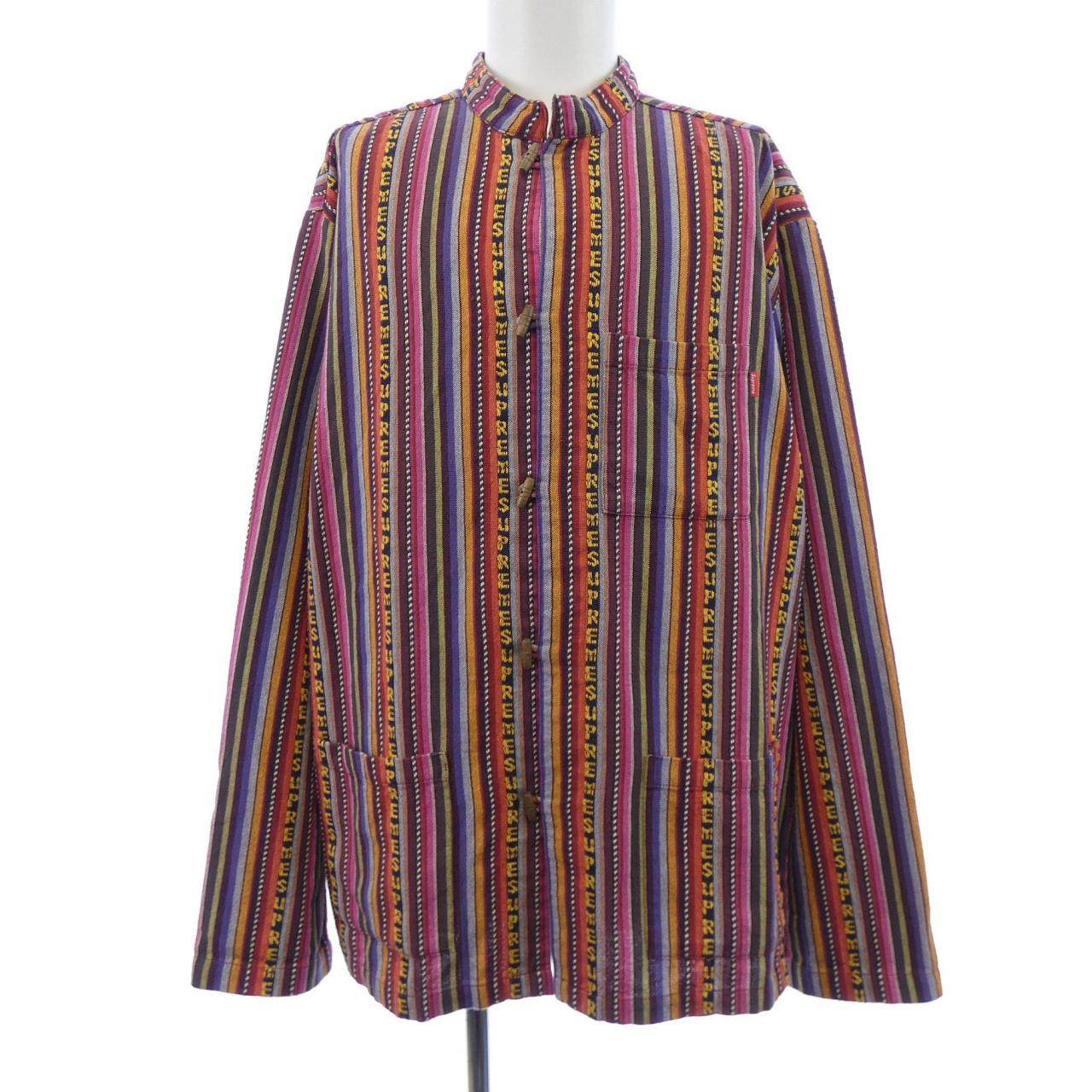 シュプリーム Woven Toggle コットンシャツ