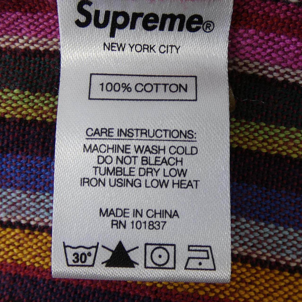シュプリーム Woven Toggle コットンシャツ