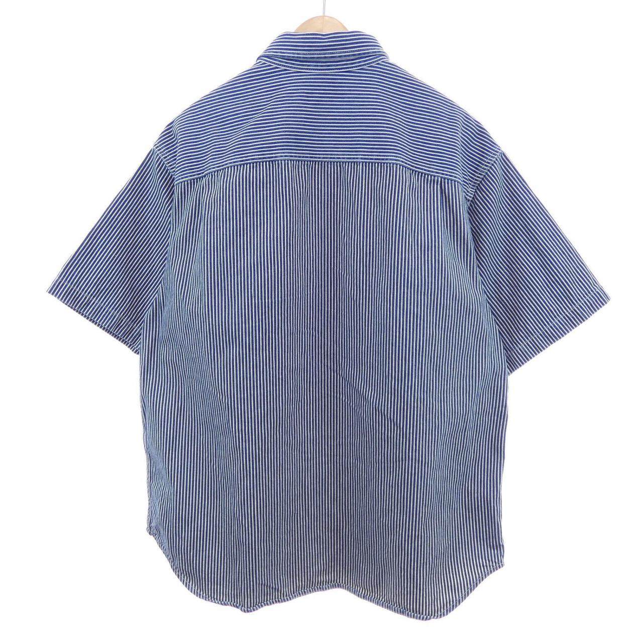 シュプリーム Loose Fit デニム半袖シャツ