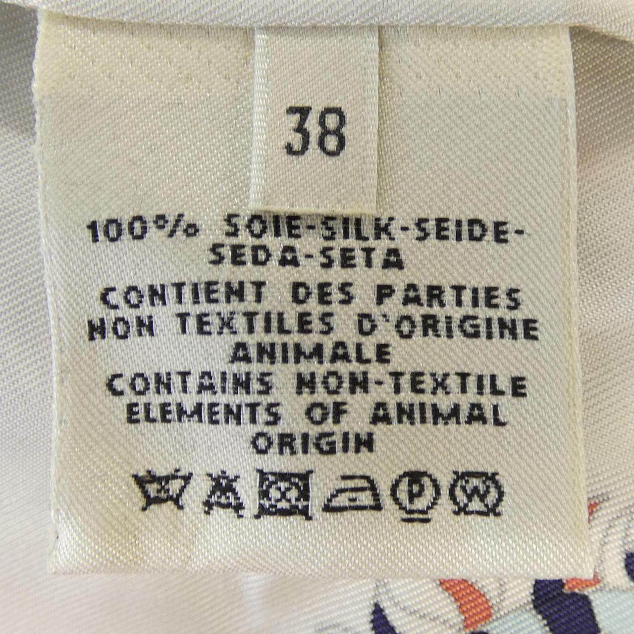 エルメス ツイルレーヌ シルクワンピース
