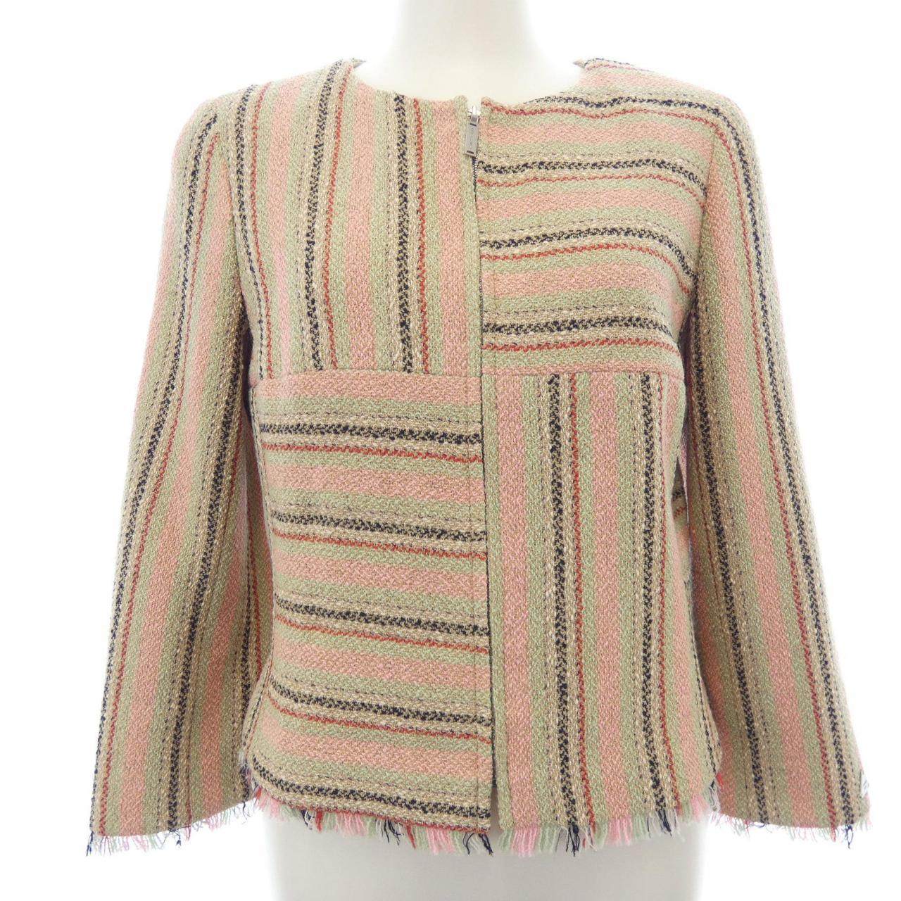シャネル ノーカラージャケット