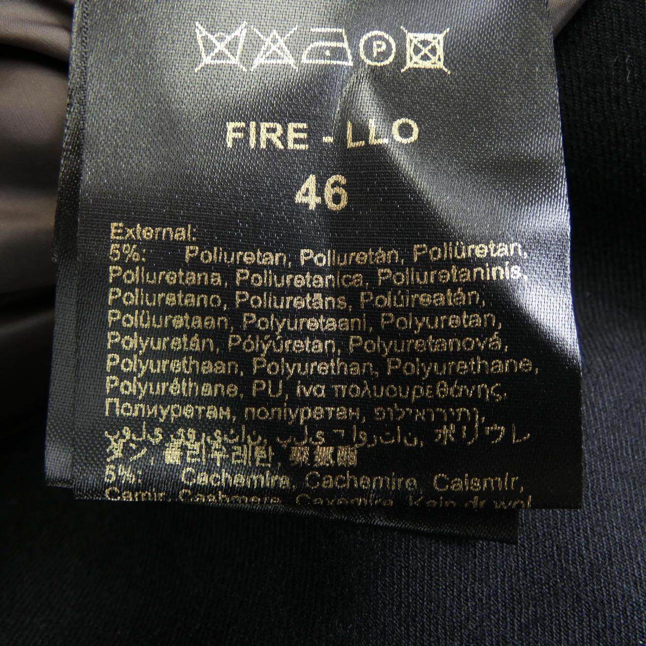 ムーレー FIRE LLO カシミヤ混ダウンベスト
