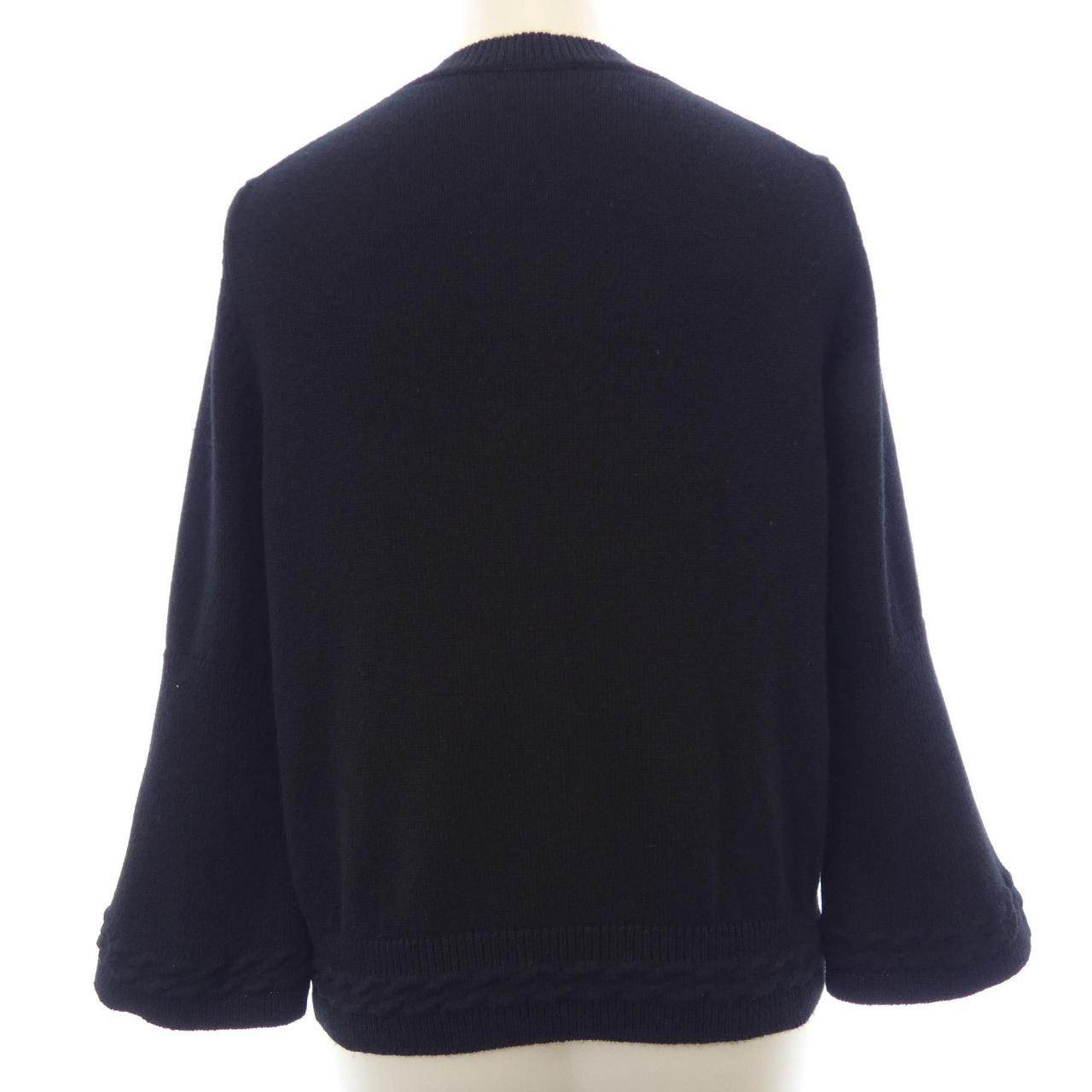 シャネル カシミヤ100%カーディガン