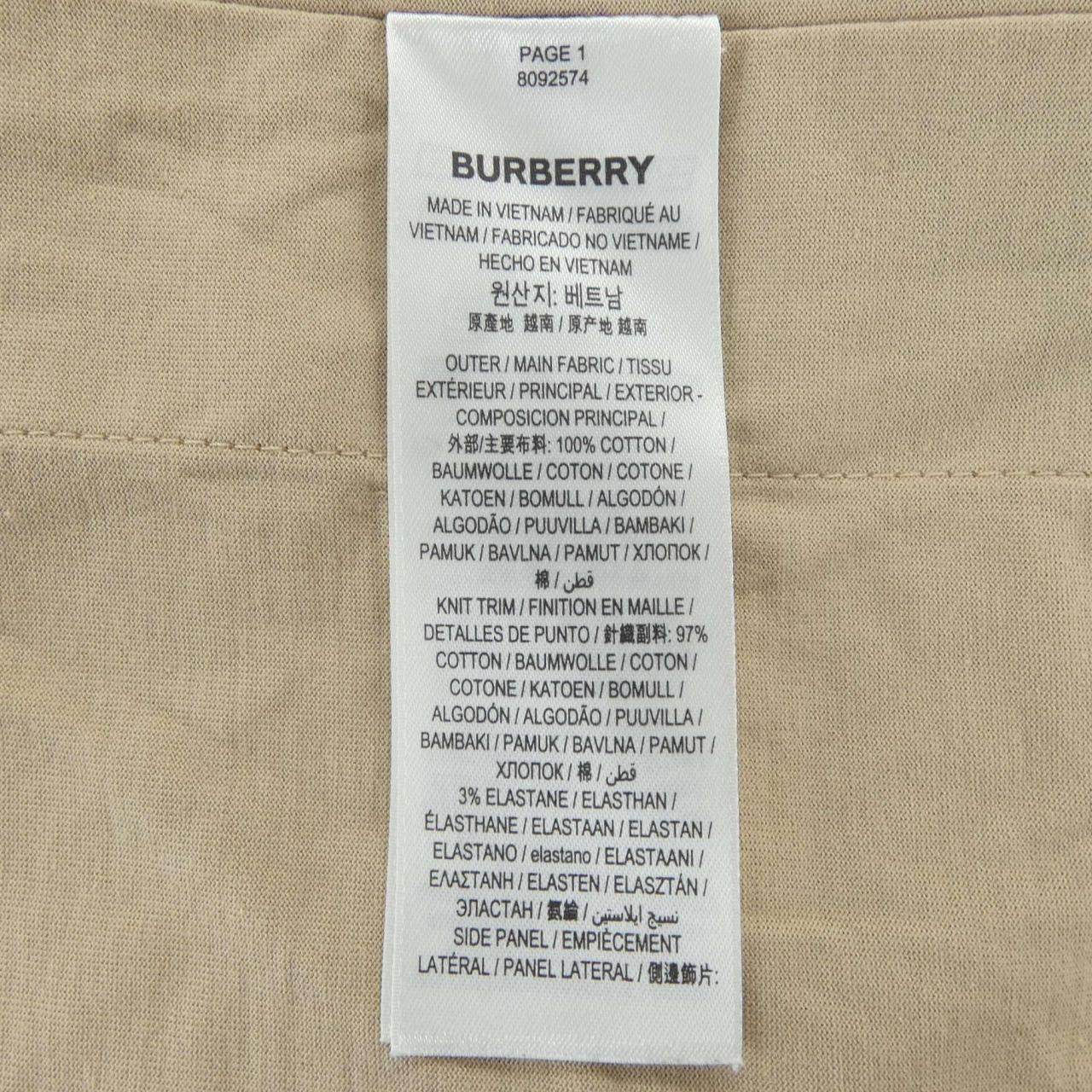 バーバリー コットンTシャツ
