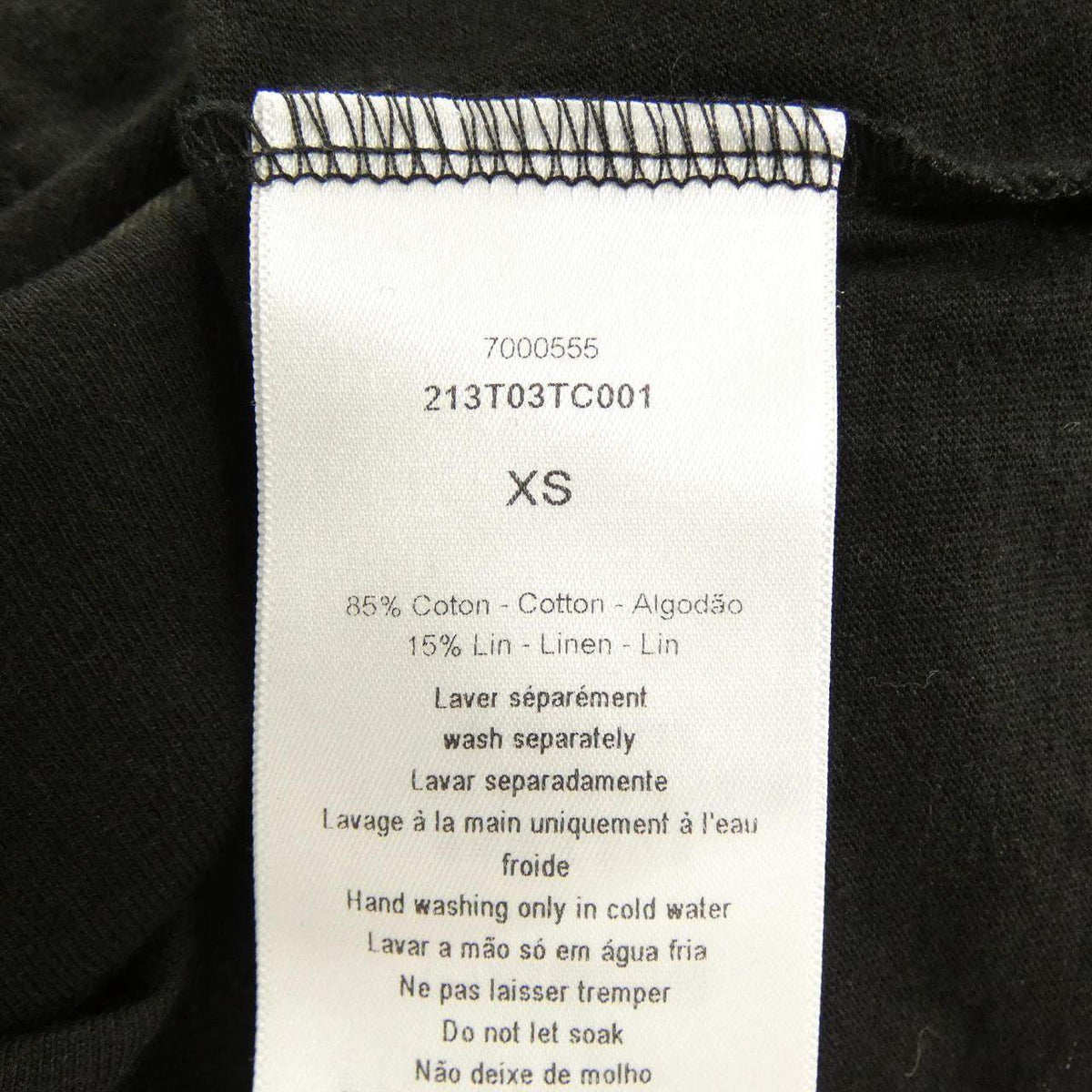 クリスチャンディオール J'ADIOR 8 コットンTシャツ