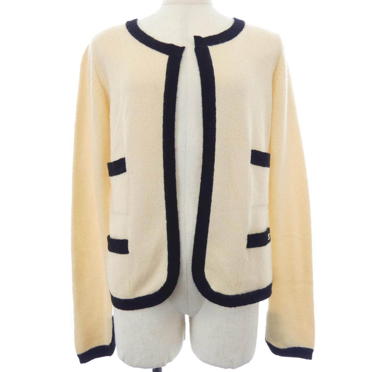 シャネル カシミヤカーディガン