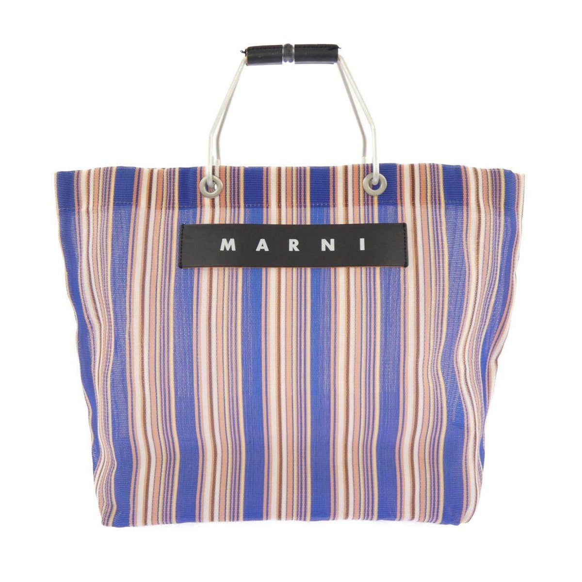 マルニ MARNI MARKET ストライプバッグ