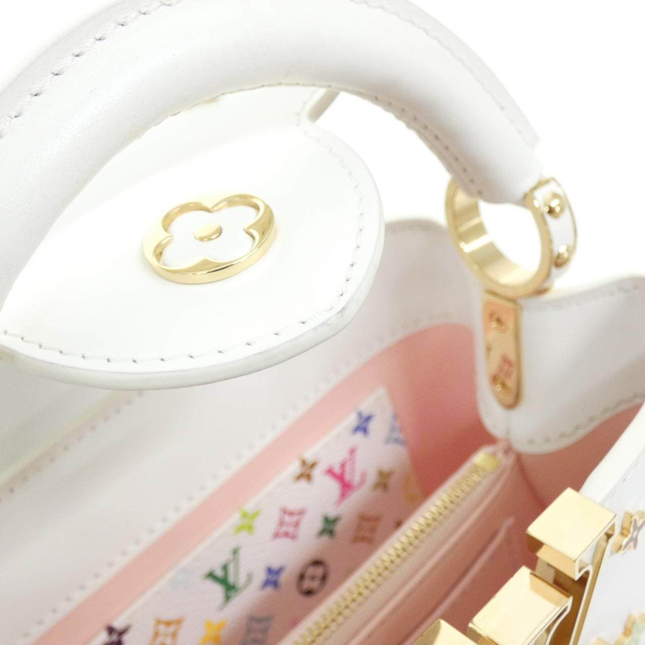 ルイヴィトン カプシーヌ MINI カーフ ショルダーバッグ
