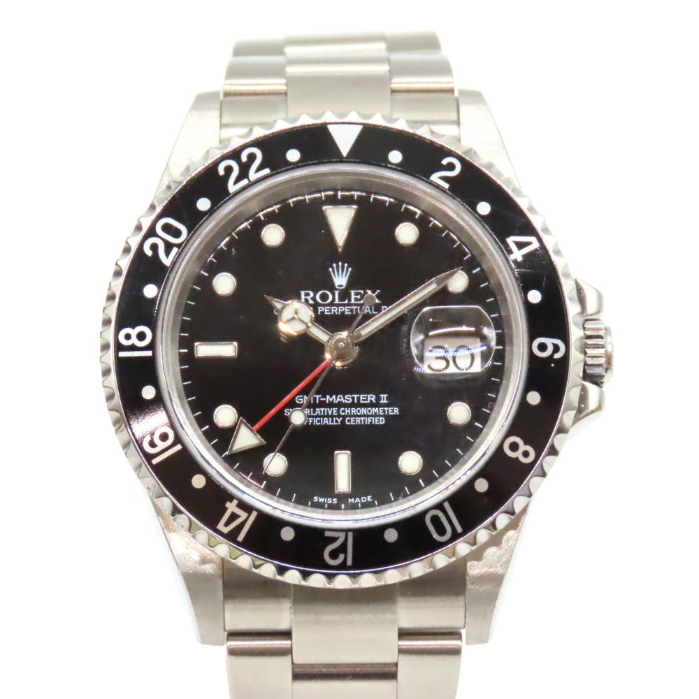 ロレックス GMT マスター II ステンレス スチール