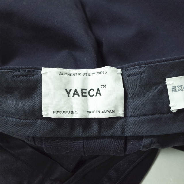 ヤエカ 2WAY PANTS STRAIGHT ポリエステルパンツ