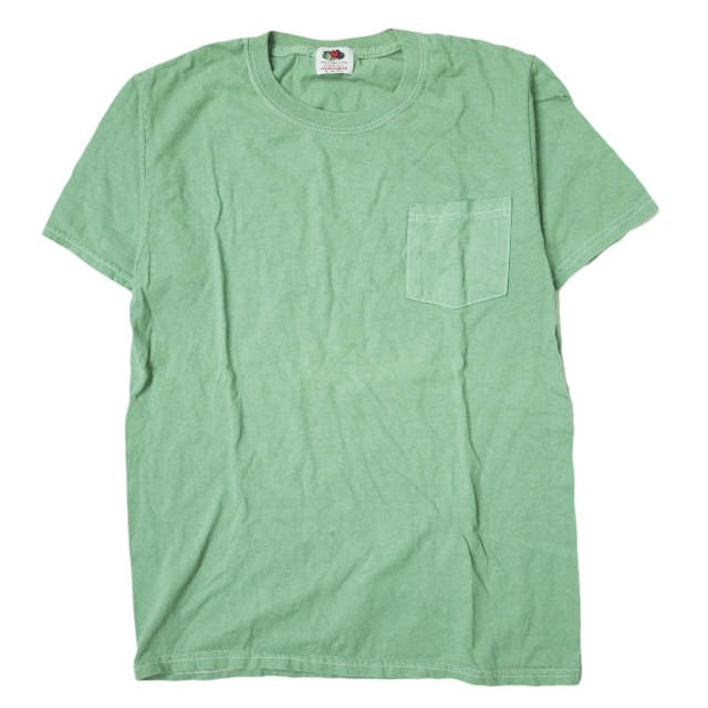 FRUIT OF THE LOOM クルーネック ポケットTシャツ