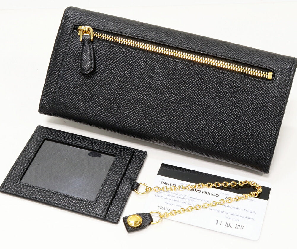 プラダ サフィアーノ フィオッコ 2WAY 長財布 1MH132