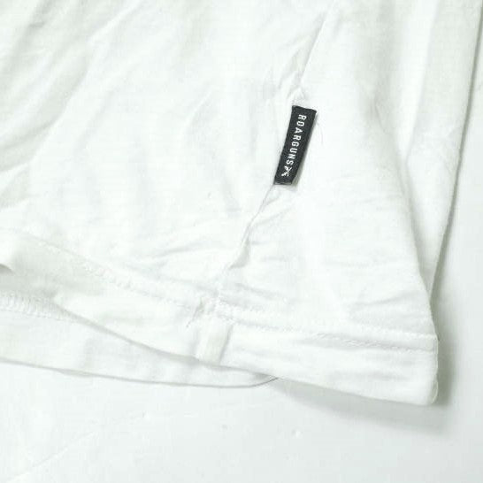 roarguns × ROYAL FLASH PEACE ロゴ コットン Tシャツ 限定