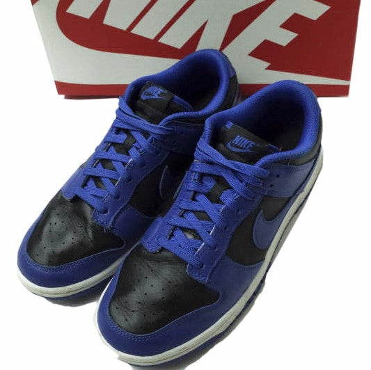 NIKE DUNK LOW RETRO スニーカー US9.5 ブラック/コバルト