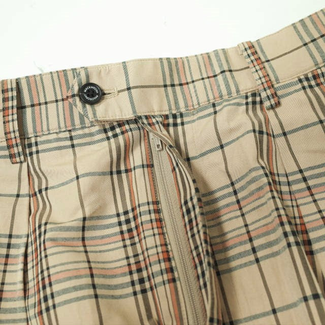 MACKINTOSH PHILOSOPHY タータン チェック パンツ ベージュ