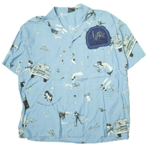 ポータークラシック ALOHA SHIRT STRONG WOMEN & RUSS レーヨンシャツ