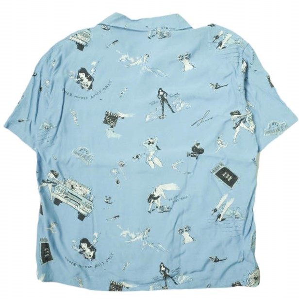 ポータークラシック ALOHA SHIRT STRONG WOMEN & RUSS レーヨンシャツ