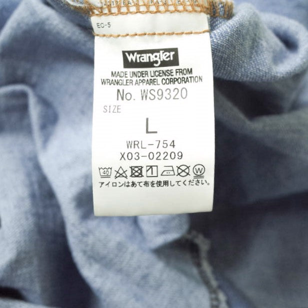ラングラー×ビショップ WESTERN SHIRTS コットンシャツ 限定