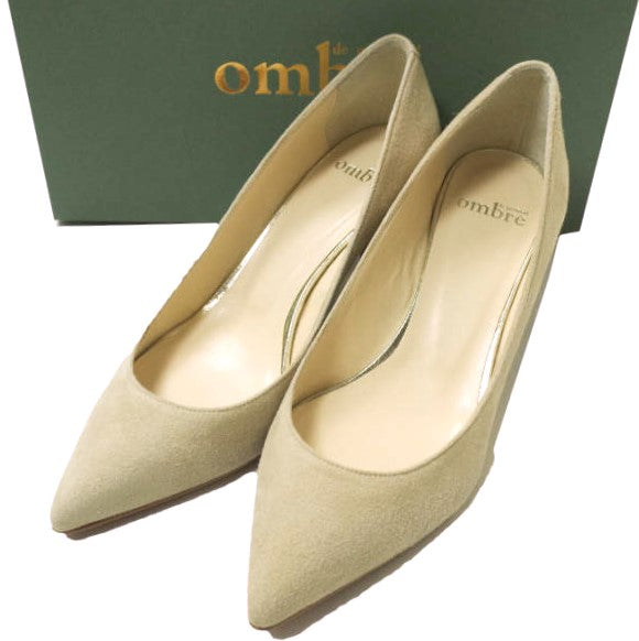 オンブル ド ペリドパル スエード ポインテッド トゥ ヒール