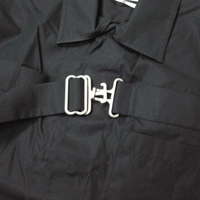 OAMC ストラップ コットン シャツ XS ブラック