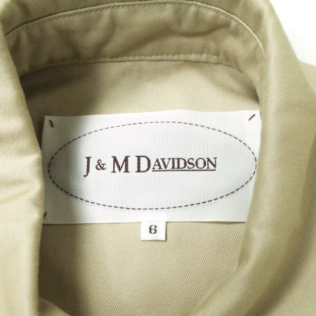 J&M デヴィッドソン コットン ツイル トレンチ コート