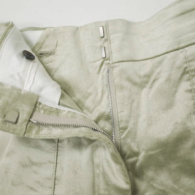 DES PRES ベルベット ストレッチ パンツ