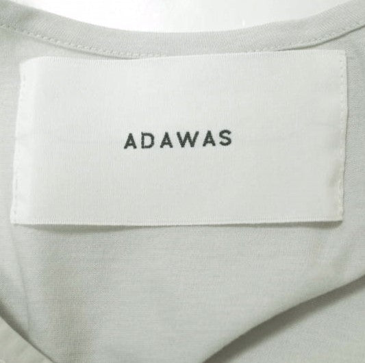 ADAWAS フバク コンビ コットン T ブラウス