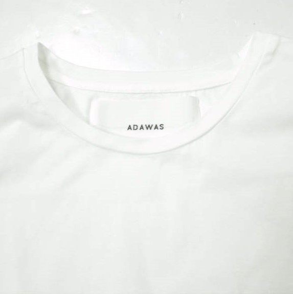 アダワス JERSEY ROUND HEM T S S コットントップス