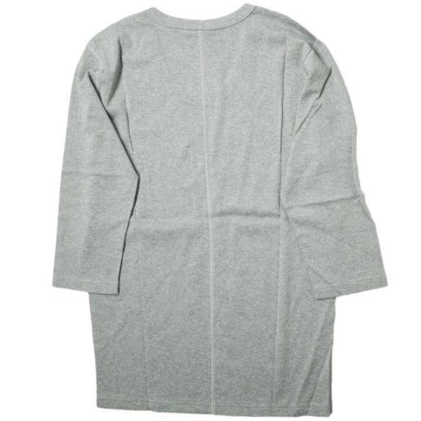 Koko ソリッド Uネック 3/4 スリーブ Tシャツ L グレー