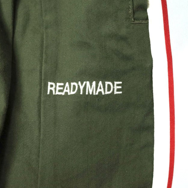 レディメイド SIDE SNAP TRACK PANTS ヴィンテージUSアーミーテントシェル トラックパンツ