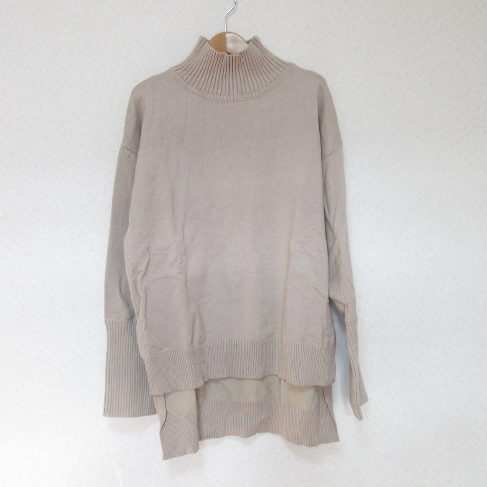 Soeur7 ハイネックニット
