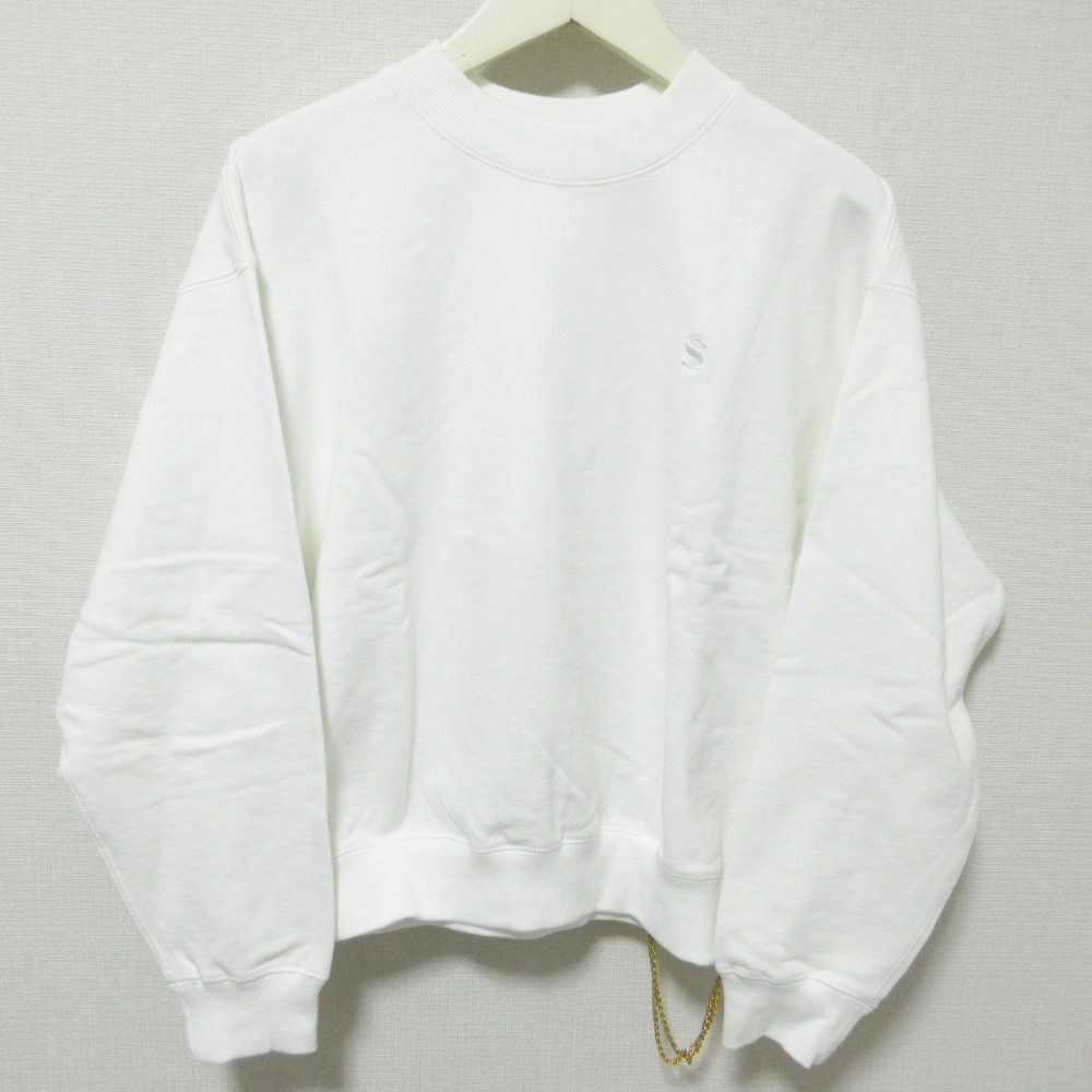 KOWGA BENJAMIN チェーン クルーネック プルオーバー スウェット