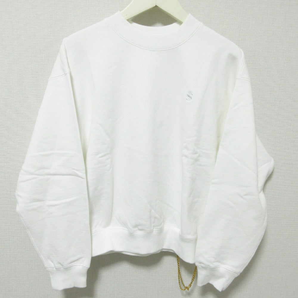 KOWGA BENJAMIN チェーン クルーネック プルオーバー スウェット