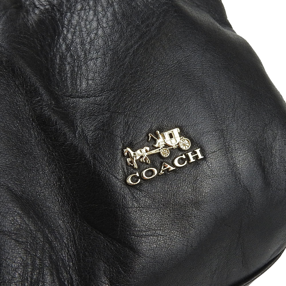 コーチ レザー トート バッグ マディソン ギャザー ツイスト