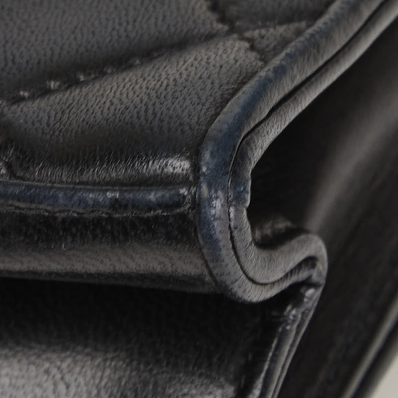 シャネル ココマーク マトラッセ ラムスキン ショルダーバッグ