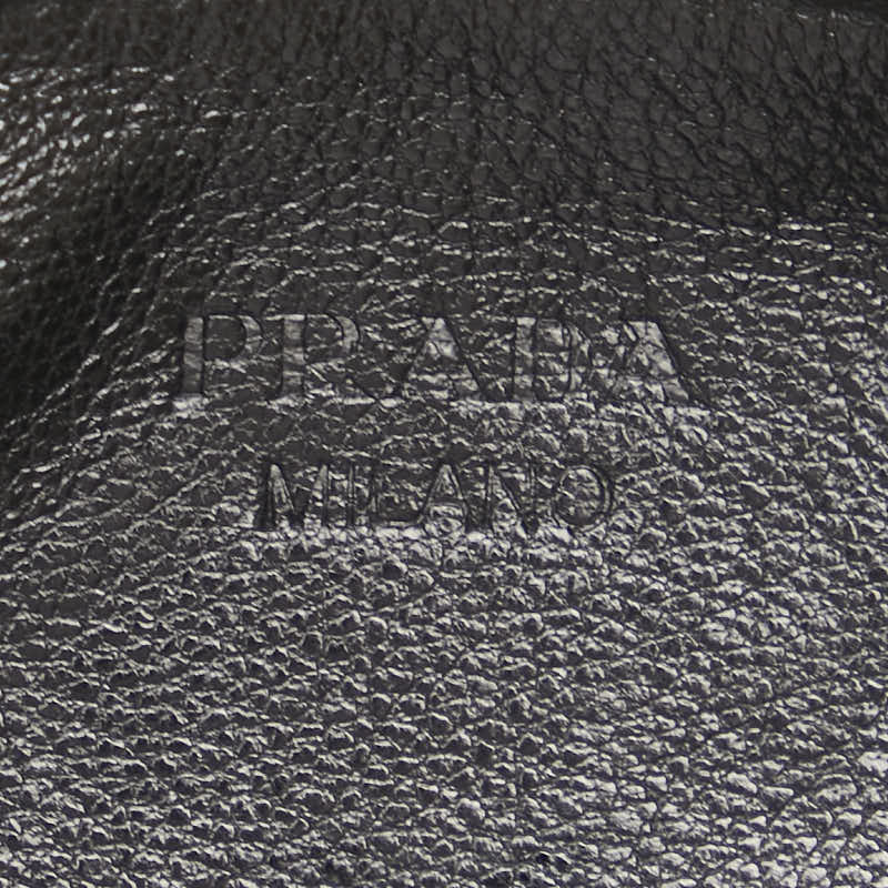 プラダ カモフラージュ ナイロン レザー コインケース