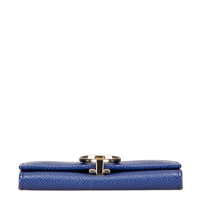 ブルガリ ロゴ クリップ レザー カード ケース