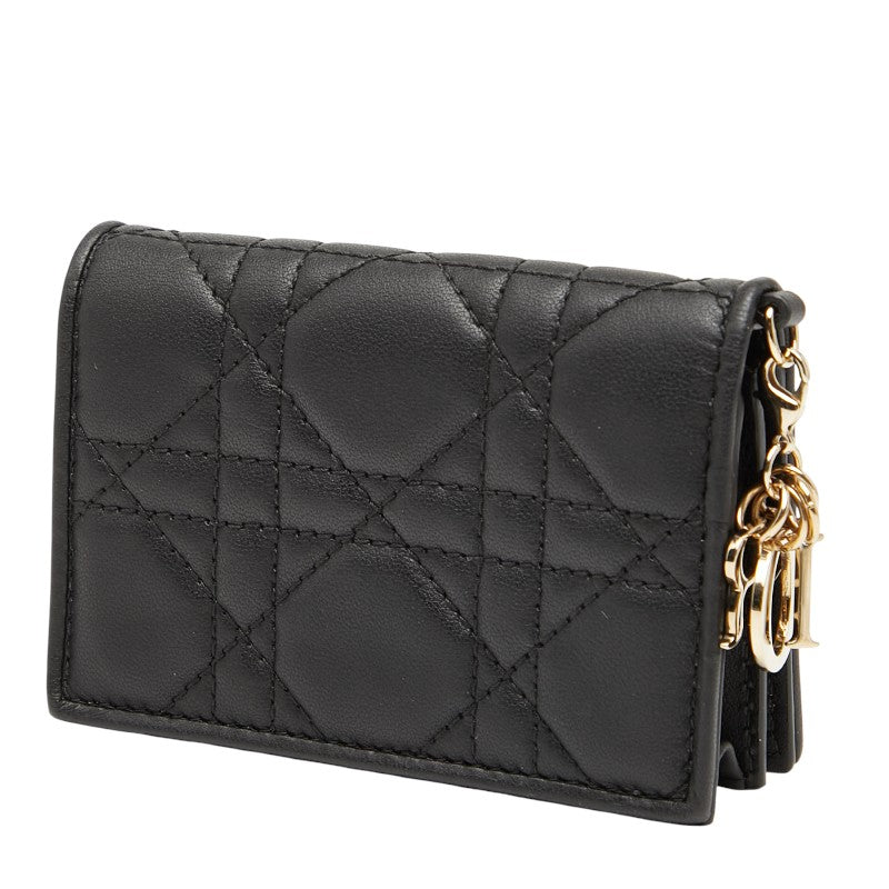 ディオール レディディオール カナージュレザー カードケース