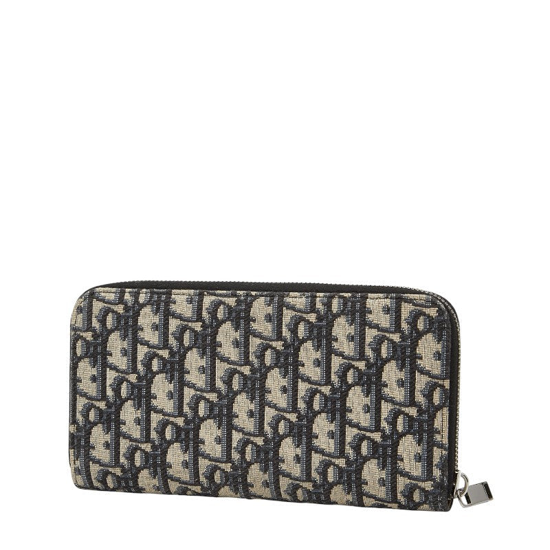 ディオール サドル オブリーク キャンバス レザー 長財布