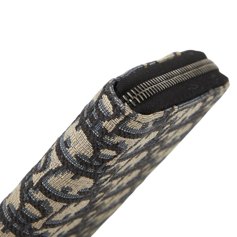 ディオール サドル オブリーク キャンバス レザー 長財布