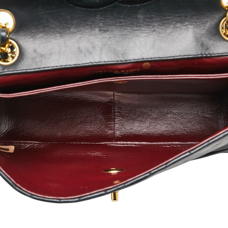 シャネル ココマーク マトラッセ ラムスキン ショルダーバッグ