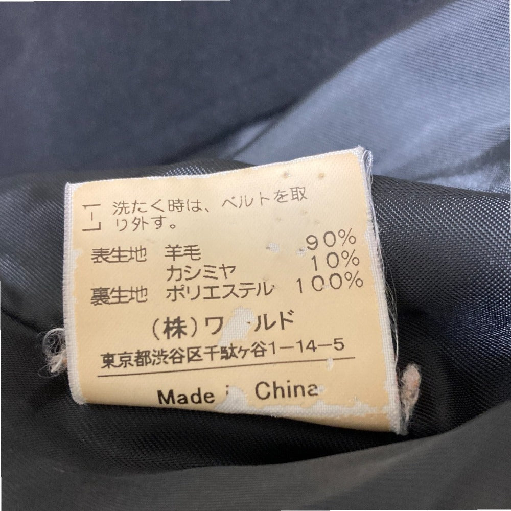 INDIVI カシミヤ ブレンド ショート コート
